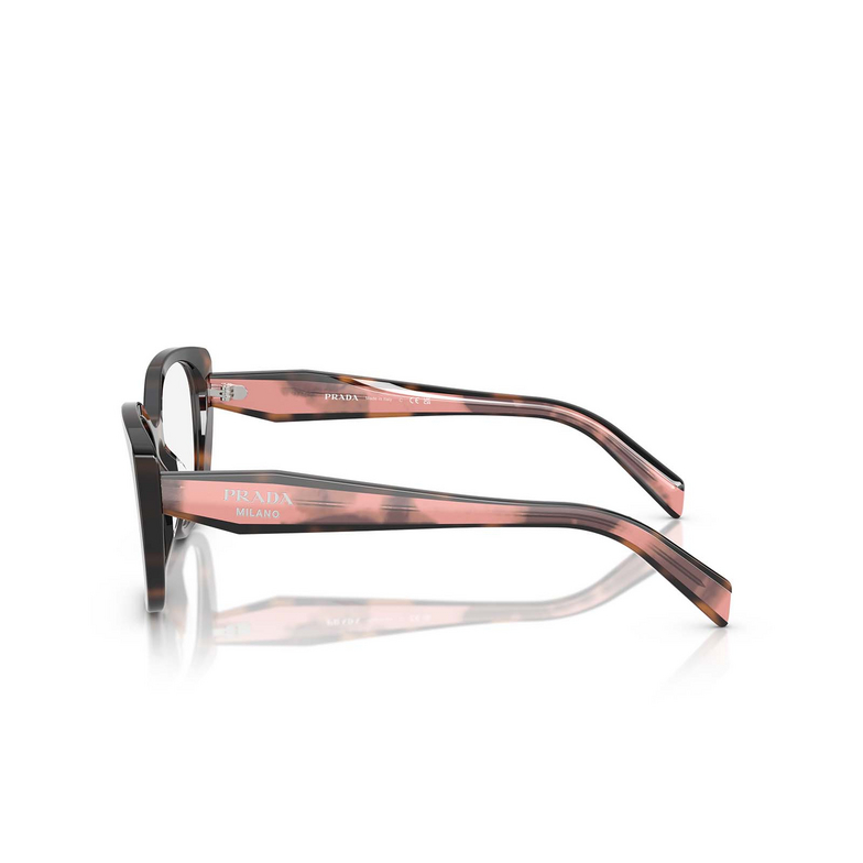 Prada PR B04V Eyeglasses 23A1O1 mauve tortoise - 3/4