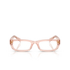 Gafas graduadas Prada PR B05V 19Q1O1 transparent peach - Miniatura del producto 1/4
