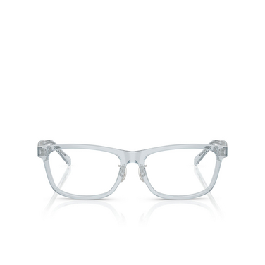 Prada PR B08VD Eyeglasses 19T1O1 blue transparent - front view