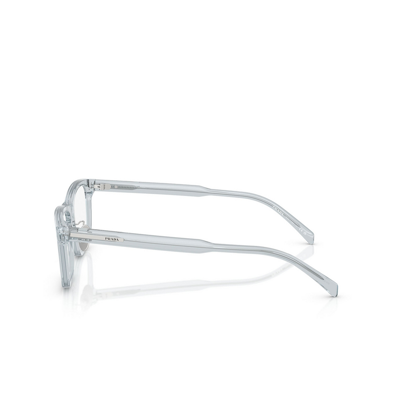 Lunettes de vue Prada PR B08VD 19T1O1 blue transparent - 3/4