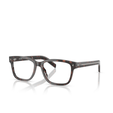 Prada PR B10V Eyeglasses 17N1O1 root havana - three-quarters view