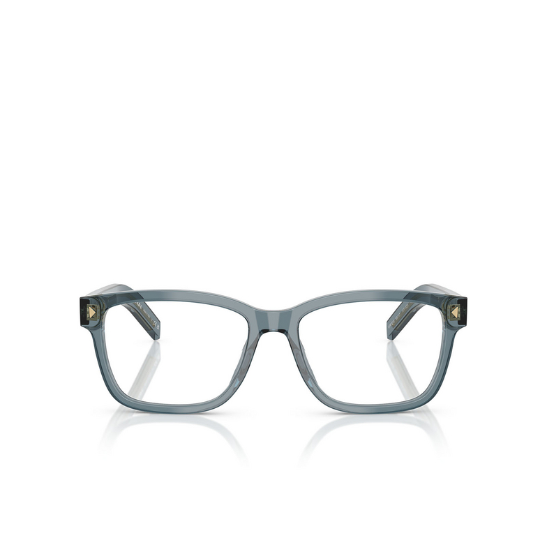 Prada PR B10V Eyeglasses 17T1O1 transparent ocean - 1/4