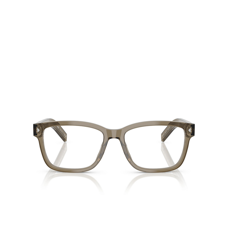 Gafas graduadas Prada PR B10V 18T1O1 transparent brown - 1/4