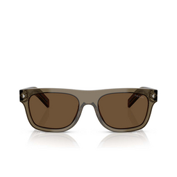 Prada PR B12S Sunglasses 18T70F transparent terra