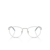 Gafas graduadas Prada PR B52V 29B1O1 silver - Miniatura del producto 1/4