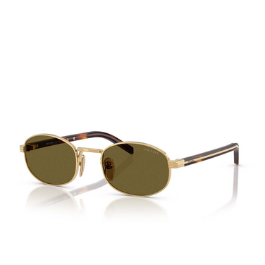 Prada PR B53S Sonnenbrillen 5AK09Z gold - Dreiviertelansicht