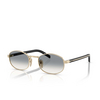 Prada PR B53S Sonnenbrillen ZVN02C pale gold - Produkt-Miniaturansicht 2/4