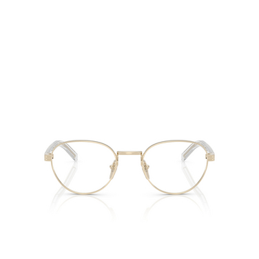Prada PR B53V Korrektionsbrillen ZVN1O1 pale gold - Vorderansicht