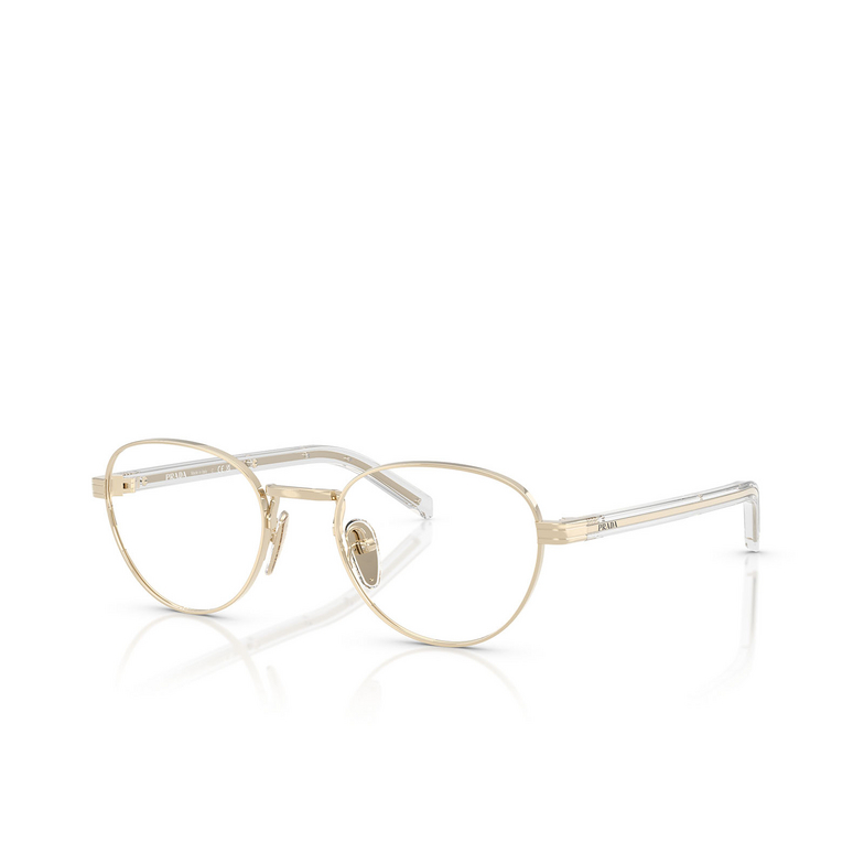 Prada PR B53V Korrektionsbrillen ZVN1O1 pale gold - 2/4