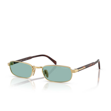 Prada PR B54S Sunglasses 5AK40K gold - three-quarters view