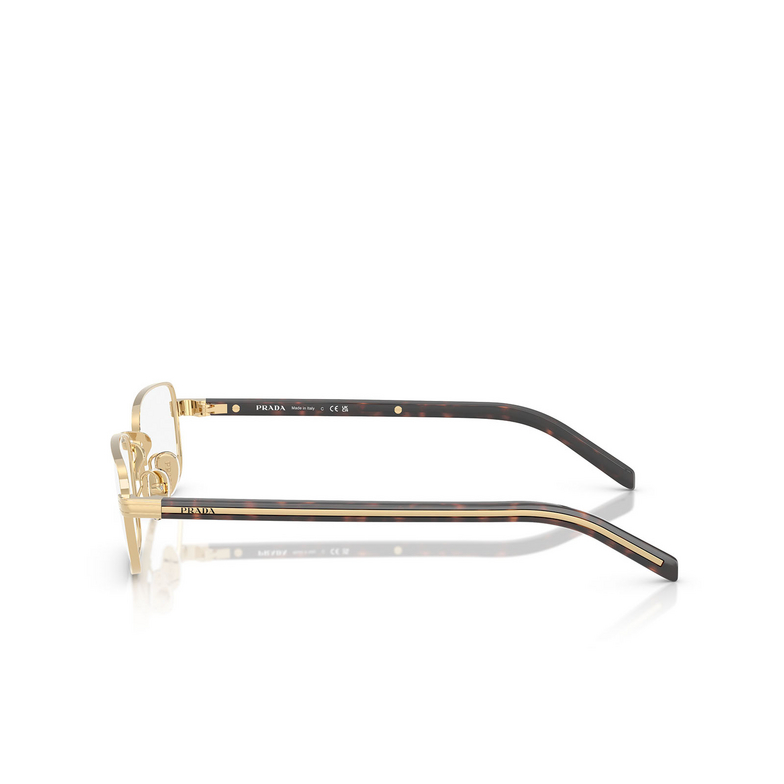 Prada PR B54V Eyeglasses 5AK1O1 gold - 3/4
