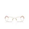Gafas graduadas Prada PR B54V ACX1O1 pale gold - Miniatura del producto 1/4