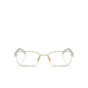 Prada PR B54V Eyeglasses ZVN1O1 pale gold - product thumbnail 1/4