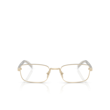 Lunettes de vue Prada PR B54V ZVN1O1 pale gold - Vue de face