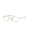 Prada PR B54V Eyeglasses ZVN1O1 pale gold - product thumbnail 2/4