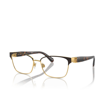 Ralph Lauren RL5125 Eyeglasses 9472 gold / brown - three-quarters view