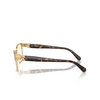 Occhiali da vista Ralph Lauren RL5125 9472 gold / brown - anteprima prodotto 3/4