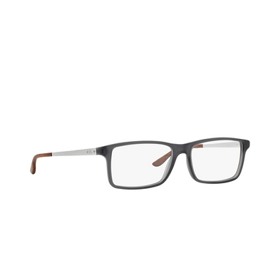 Lunettes de vue Ralph Lauren RL6128 5510 matte grey - Vue trois quarts