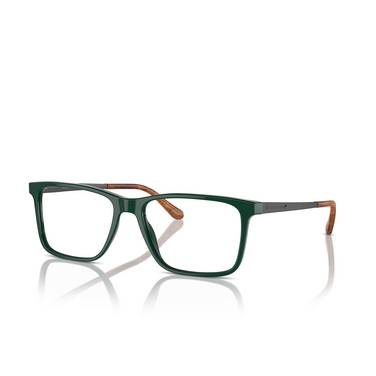 Ralph Lauren RL6133 Eyeglasses 6140 forest green - three-quarters view