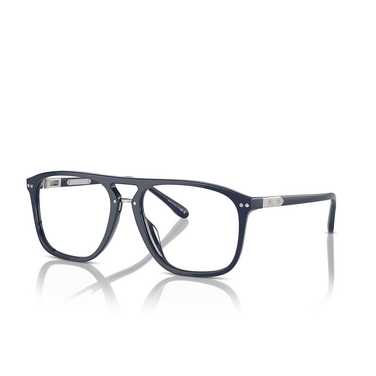 Ralph Lauren RL6241U Eyeglasses 5586 solid blue - three-quarters view
