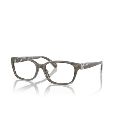 Ralph Lauren RL6244U Eyeglasses 6175 oystershell black - three-quarters view
