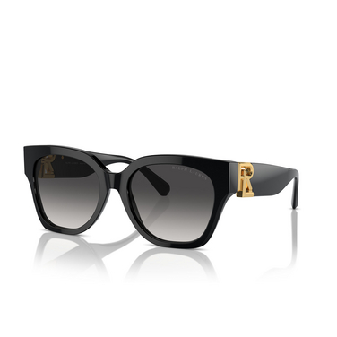Ralph Lauren THE OVERSZED RICKY Sunglasses 50018G black - three-quarters view
