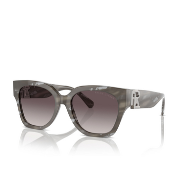 Ralph Lauren THE OVERSZED RICKY Sunglasses 617511 oystershell black - three-quarters view