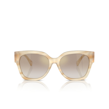 Ralph Lauren THE OVERSZED RICKY Sunglasses 61766E oystershell cream - front view