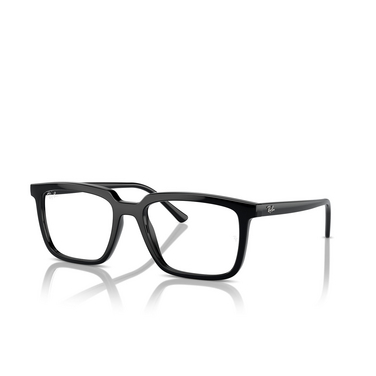 Ray-Ban ALAIN Eyeglasses 2000 black - three-quarters view