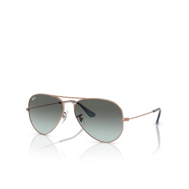 Occhiali da sole Ray-Ban AVIATOR LARGE METAL 9202GK rose gold - tre quarti