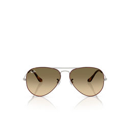 Lunettes de soleil Ray-Ban AVIATOR LARGE METAL 92700A havana on gunmetal