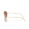 Lunettes de soleil Ray-Ban AVIATOR REVERSE 001/69 gold - Vignette du produit 3/4