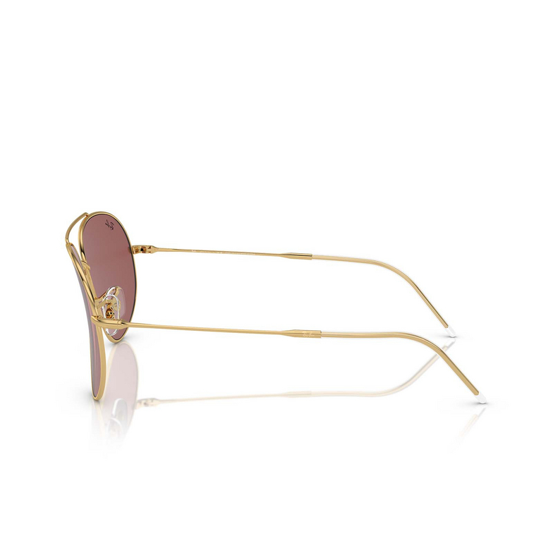 Lunettes de soleil Ray-Ban AVIATOR REVERSE 001/69 gold - 3/4