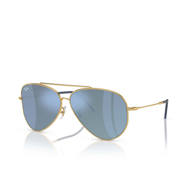 Ray-Ban AVIATOR REVERSE Sunglasses 001/GA gold - three-quarters view