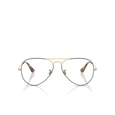 Ray-Ban AVIATOR Eyeglasses 3177 havana on arista - front view