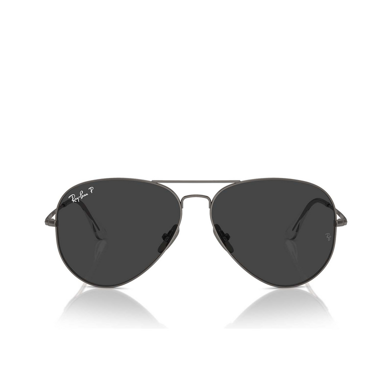 Occhiali da sole Ray-Ban AVIATOR TITANIUM 165/48 gunmetal - 1/4