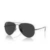 Lunettes de soleil Ray-Ban AVIATOR TITANIUM 165/48 gunmetal - Vignette du produit 2/4