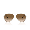 Lunettes de soleil Ray-Ban AVIATOR TITANIUM 926551 gold - Vignette du produit 1/4