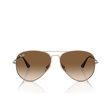 Ray-Ban AVIATOR TITANIUM Sunglasses 926551 gold - front view
