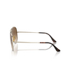 Lunettes de soleil Ray-Ban AVIATOR TITANIUM 926551 gold - Vignette du produit 3/4