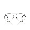 Occhiali da vista Ray-Ban AVIATOR TITANIUM 1244 black - anteprima prodotto 1/4