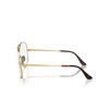 Occhiali da vista Ray-Ban AVIATOR TITANIUM 1247 light brown - anteprima prodotto 3/4