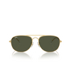 Gafas de sol Ray-Ban BAIN BRIDGE 001/31 gold - Miniatura del producto 1/4