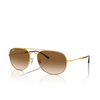 Lunettes de soleil Ray-Ban BAIN BRIDGE 001/51 gold - Vignette du produit 2/4