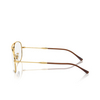 Occhiali da vista Ray-Ban BAIN BRIDGE 2500 gold - anteprima prodotto 3/4