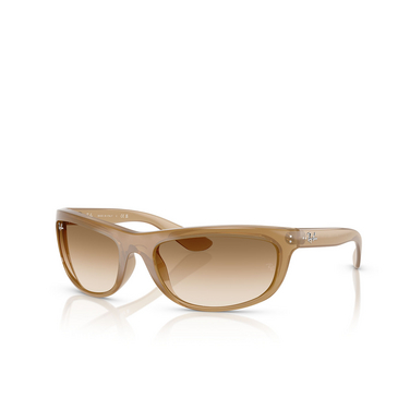 Occhiali da sole Ray-Ban BALORAMA 678951 opal light brown - tre quarti