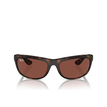 Lunettes de soleil Ray-Ban BALORAMA 894/C5 havana - Vue de face