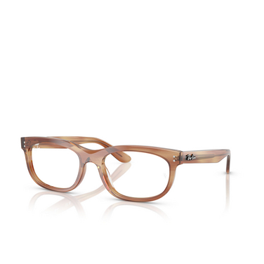 Ray-Ban BALORETTE Eyeglasses 8399 striped brown - three-quarters view