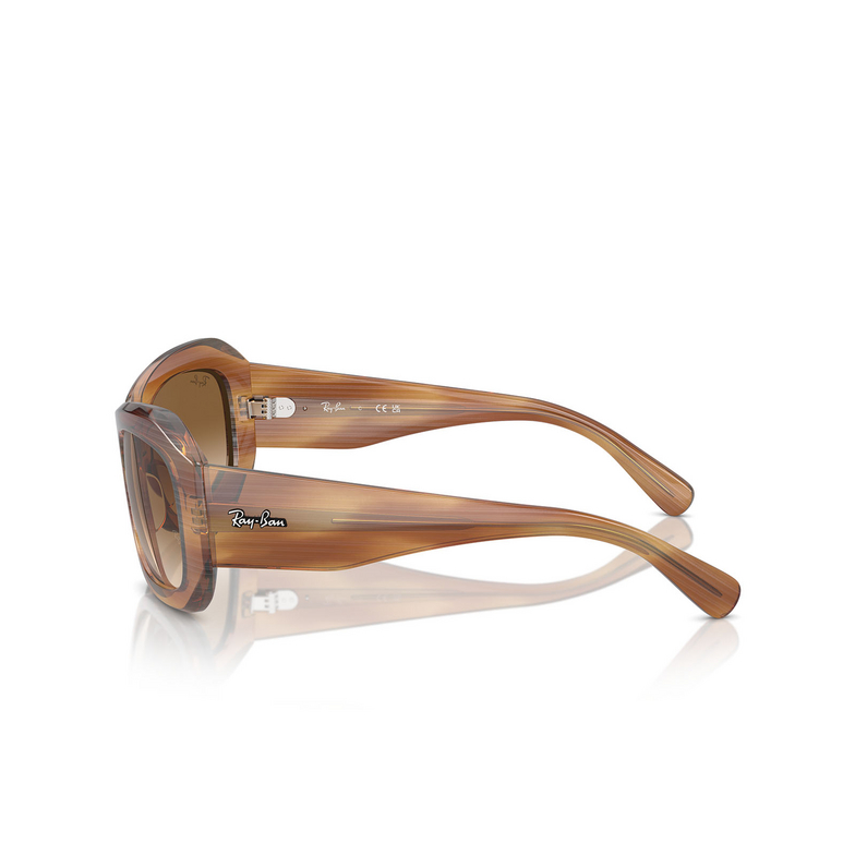 Ray-Ban BEATE Sonnenbrillen 140351 striped brown - 3/4