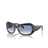 Ray-Ban BEATE Sonnenbrillen 14043F striped grey - Produkt-Miniaturansicht 2/4